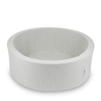 Suchy basen 90x30cm jasnoszary bez piłek