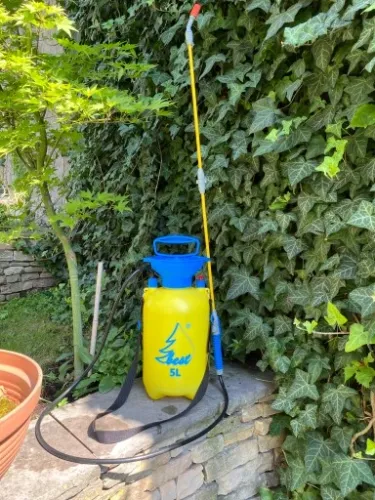 Opryskiwacz ciśnieniowy ogrodowy ręczny BEST POLSKA 5L długa lanca 96cm na Arena.pl