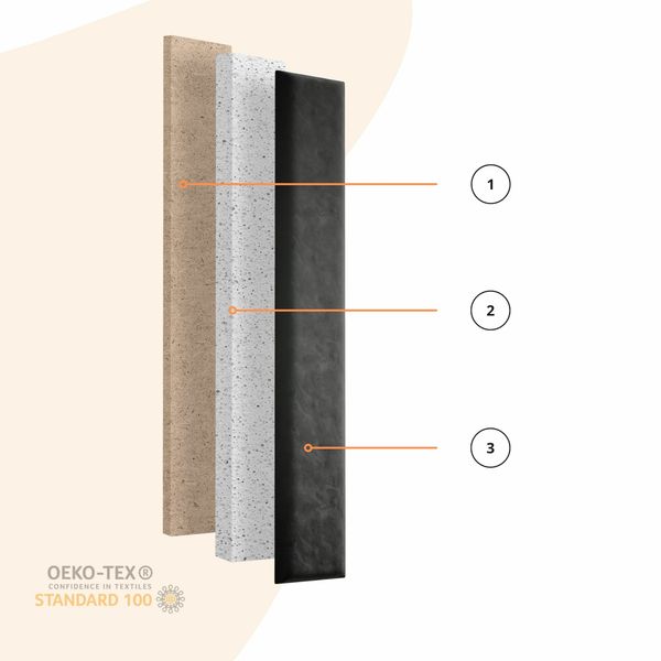 PANELE ŚCIENNE TAPICEROWANE 90cm x 15cm MAGIC VELVET 2239 zdjęcie 7