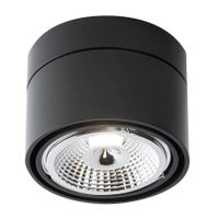 Plafon LAMPA sufitowa HIMI 1121 Shilo natynkowa OPRAWA metalowa czarna