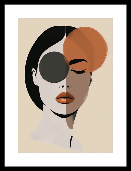 Plakat 21x29,7cm Dwie Strony Piękna zdjęcie 3