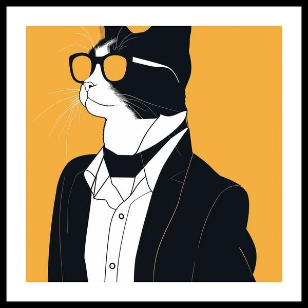 Plakat 40x40cm Jegomość zdjęcie 3