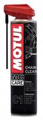 Zestaw do czyszczenia i smarowania łańcucha motocyklowego MOTUL C2 C1