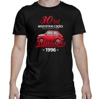 30 Lat Wszystkie części oryginalne Klasyk od 1996 - męska koszulka XL