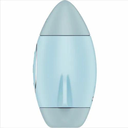 satisfyer mission control mini - wibracyjny system air pulse, niebieski na Arena.pl