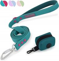 Smycz Regulowana dla Średnich Psów z Dozownikiem na Woreczki i Przysmaki