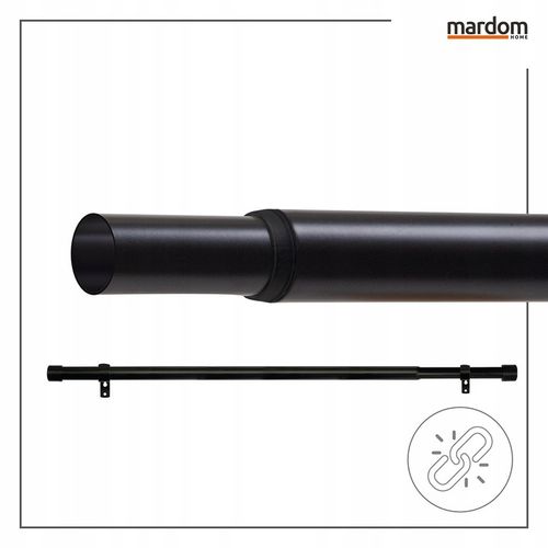 KARNISZ TELESKOPOWY REGULOWANY ADAPTE 120-210CM BIAŁY na Arena.pl