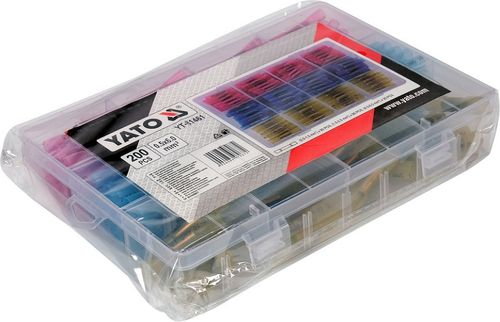 zestaw rurek termokurczliwych zaciskowych 0.5-6mm2., 200szt - yt-81461 na Arena.pl