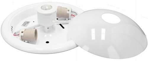 Plafon LED lampa Sufitowa Panel Czujnik Ruchu E27 na żarówkę natynkowy na Arena.pl