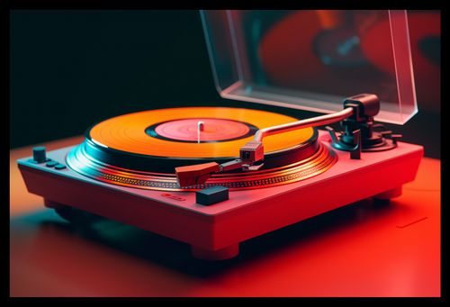 Plakat 45x30cm Retro Granie na Arena.pl