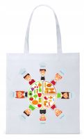 Dla Kucharza Kucharki Torba Eco Biała Shopper Z Nadrukiem Ze Zdjęciem