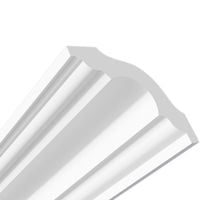 LISTWA SUFITOWA PRZYSUFITOWA SZTUKATERIA XPS BIAŁA dł. 2m