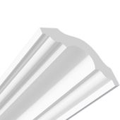 LISTWA SUFITOWA PRZYSUFITOWA SZTUKATERIA XPS BIAŁA dł. 2m