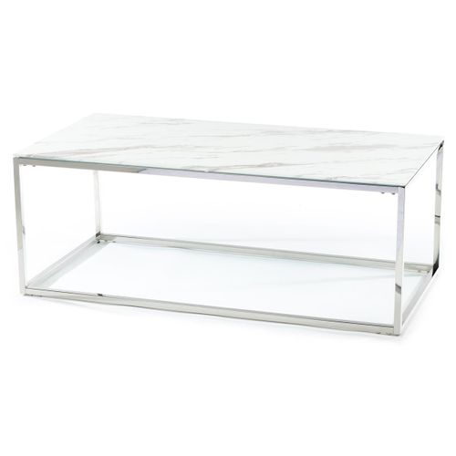 Ława Rekta Silver White 120 cm na Arena.pl