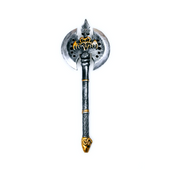 Dwustronny Topór Chaosu | Pianka | 66 cm | Nekromanta Fantasy