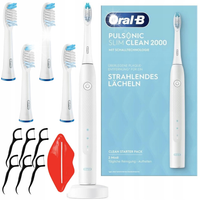 ORAL-B PULSONIC SLIM CLEAN 2000 ELEKTRYCZNA SZCZOTECZKA DO ZĘBÓW CZARNA