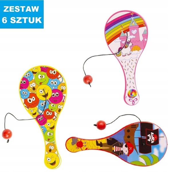 PALETKI MIX" - 6 szt." zdjęcie 1