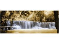 100X40CM WODOSPAD OBRAZ DREWNO