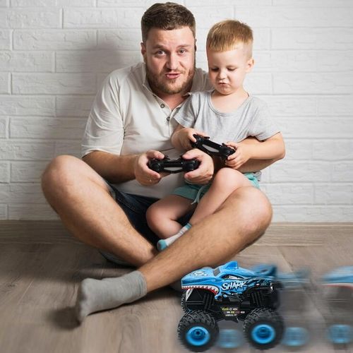 ZDALNIE STEROWANE AUTO REKIN MONSTER TRUCK RC Z MUZYKĄ LED 2.4GHZ OBRÓT 360 na Arena.pl