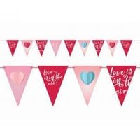 girlanda papierowa love is in the air - flagi