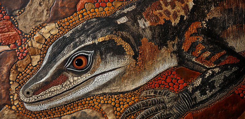 Plakat 91,3x44,5cm Oko Jaszczurki zdjęcie 1