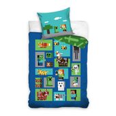 Pościel młodzieżowa 160x200cm MINECRAFT