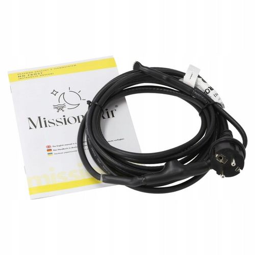KABEL GRZEWCZY PRZEWÓD GRZEJNY Z TERMOSTATEM do rur rynny dachu 16W/m | 4M na Arena.pl