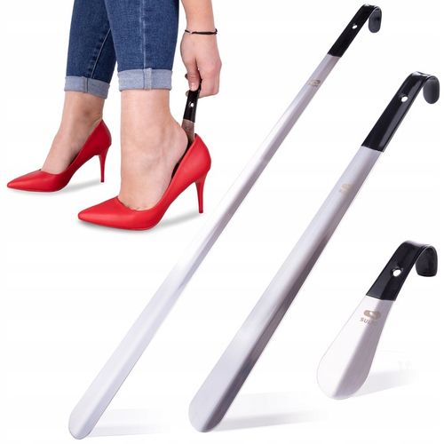 Zestaw 3 x metalowa łyżka do butów 72 42 15 cm na Arena.pl