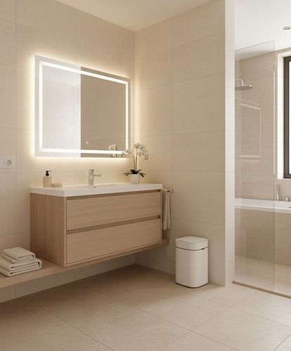 Łazienkowy kosz na śmieci czujnik ruchu bezdotykowy 15L na Arena.pl