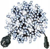 Lampki Choinkowe 1000 LED STAŁE + FLASH ZEWNĘTRZNE BŁYSK