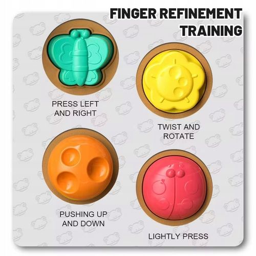 WYSKAKUJĄCE ZWIERZĄTKA ZABAWKA EDUKACYJNA POP-UP INTERAKTYWNA DLA DZIECI na Arena.pl