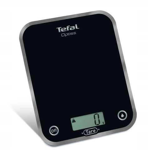 Waga kuchenna Tefal Optiss BC5005V0 Czarne szkło hartowane 5kg do na Arena.pl