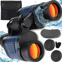 LORNETKA WOJSKOWA 60X60 MYŚLIWSKA GUMA ANTYPOŚLIZGOWA HD ZOOM