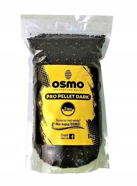 osmo pro method feeder dark pellet 2mm 1kg zanęta zdjęcie 7