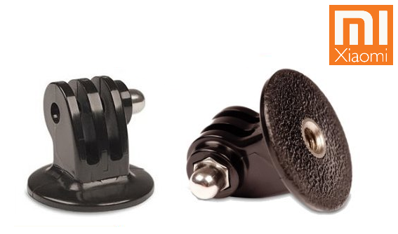 ADAPTER DO KAMER XIAOMI YI 1, 2 (4K, 4K+, Lite) Z GWINTU 1/4'' zdjęcie 2