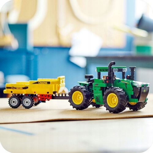 ZESTAW KLOCKÓW LEGO TECHNIC CIĄGNIK Z WYWROTKĄ PRZYCZEPKĄ TRAKTOR JOHN DEER na Arena.pl
