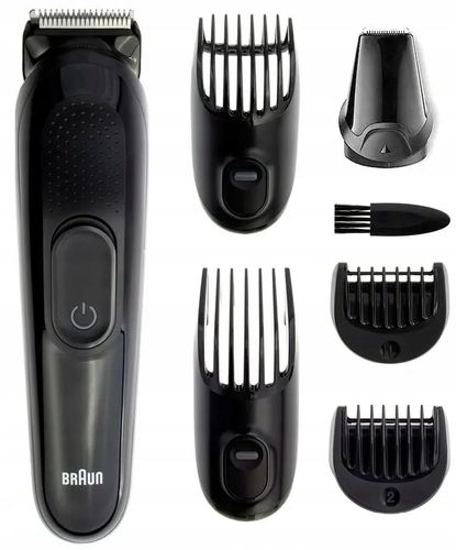 BEZPRZEWODOWA golarka TRYMER do ciala zarostu włosów BRAUN Sharp Blades na Arena.pl