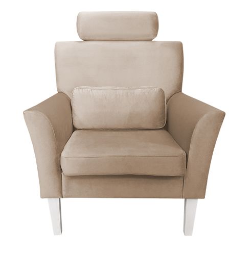 Fotel DENVER nogi białe MG09 na Arena.pl