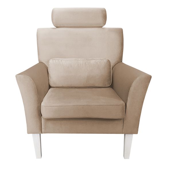 Fotel DENVER nogi białe MG09 zdjęcie 3