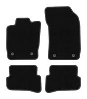 Dywaniki welurowe BASIC czarne Audi A1 8X 2010- hatchback