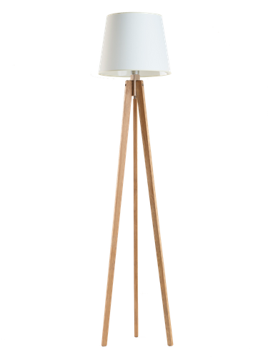 Lampa podłogowa CURACAO dąb E27 na Arena.pl