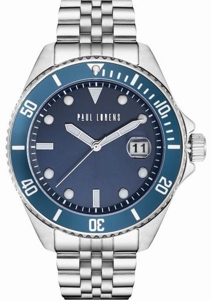 zegarek męski paul lorens pl13030b-6c1 + box zdjęcie 1