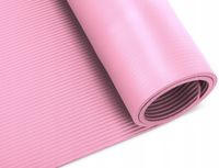MATA DO ĆWICZEŃ JOGI PILATES GIMNASTYCZNA KARIMATA GRUBA 1CM QUEENFIT