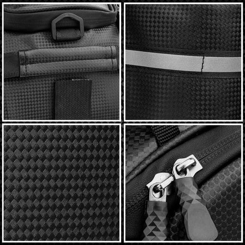 SAKWA ROWEROWA TORBA NA BAGAŻNIK ROWER ODBLASKOWA KUFER POJEMNA USZTYWNIANA na Arena.pl