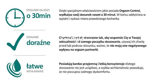 Orgasm Control - Chusteczka Przedłużająca Stosunek na Arena.pl