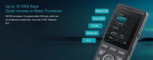 Telefon stacjonarny Fanvil W610W VoIP WiFi na Arena.pl