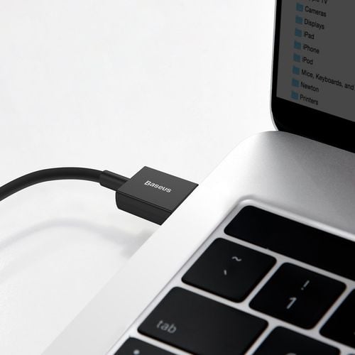 kabel usb do usb-c baseus superior series, 66w, 1m (czarny) na Arena.pl