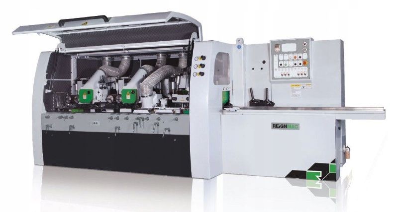 Strugarka czterostronna REIGNMAC RMM523 obrabiarka listwiarka 4 stronna zdjęcie 1