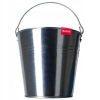 WIADRO OGRODOWE WIADERKO OCYNKOWANE METALOWE 10 L