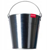 WIADRO OGRODOWE WIADERKO OCYNKOWANE METALOWE 10 L